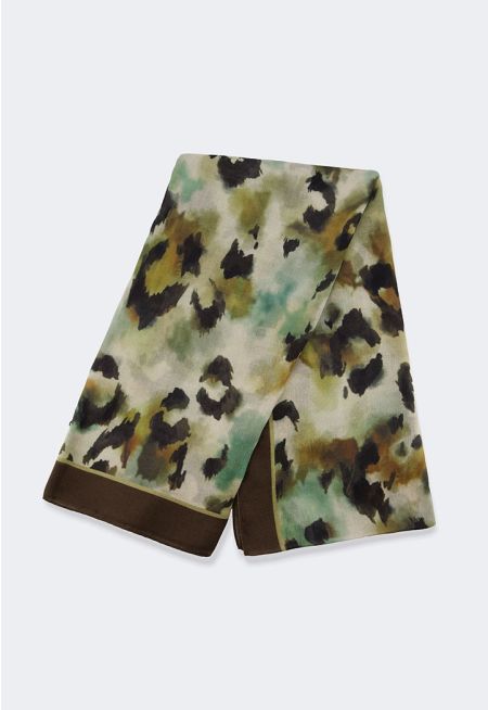 Modern Cheetah Scarf