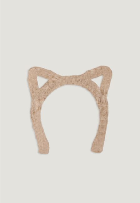 Faux Fur Ears Hairband