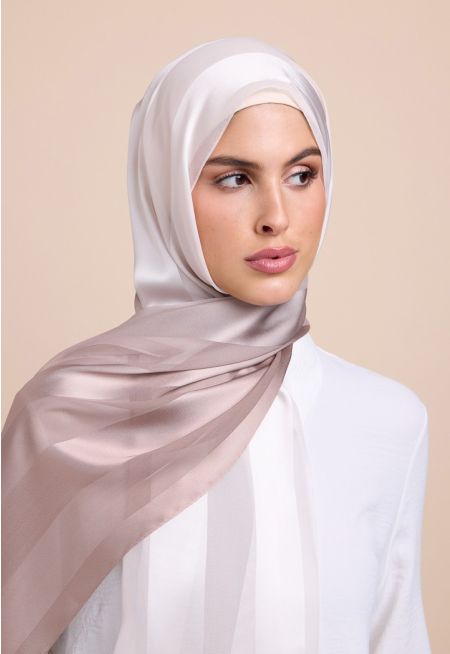 Striped Ombre Hijab