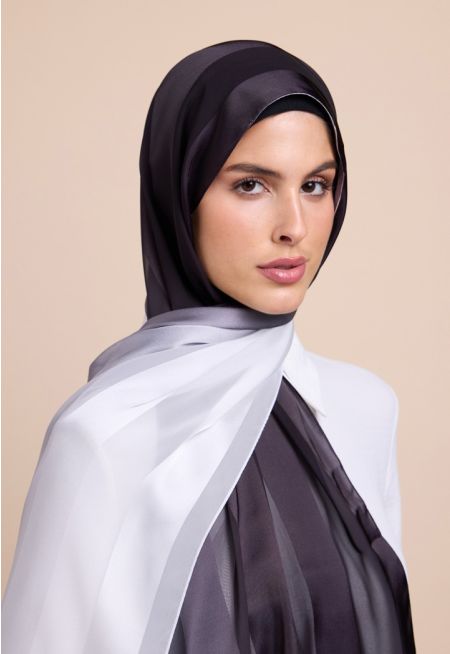 Striped Ombre Hijab