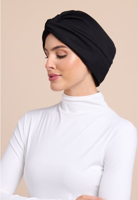 Textured Twist Turban