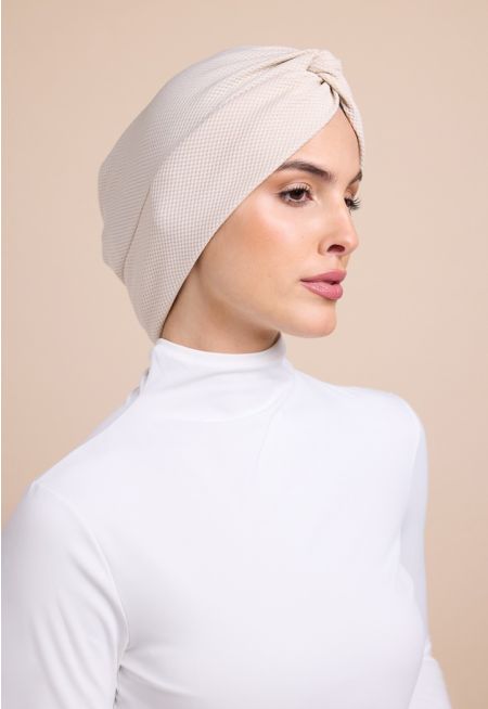 Textured Twist Turban