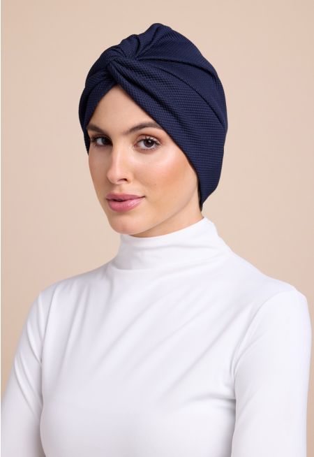 Textured Twist Turban