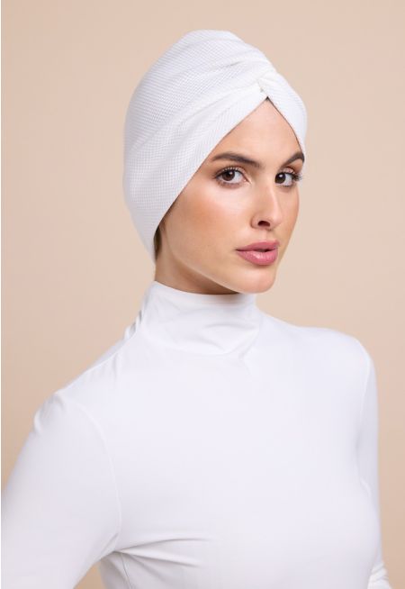 Textured Twist Turban