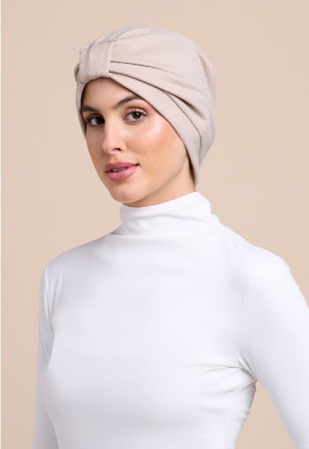 Textured Knot Turban