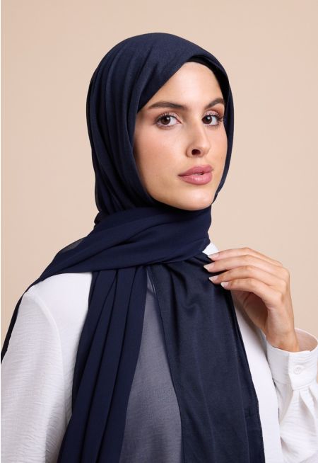 Folded Chiffon Hijab