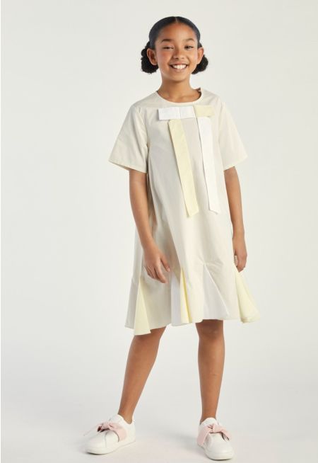 Contrast Summer Dress