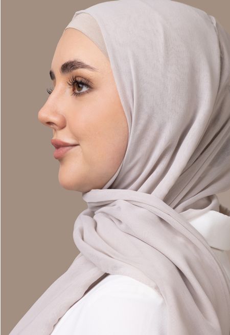Solid Linen Hijab