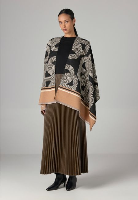 Abstract Pashmina Scarf