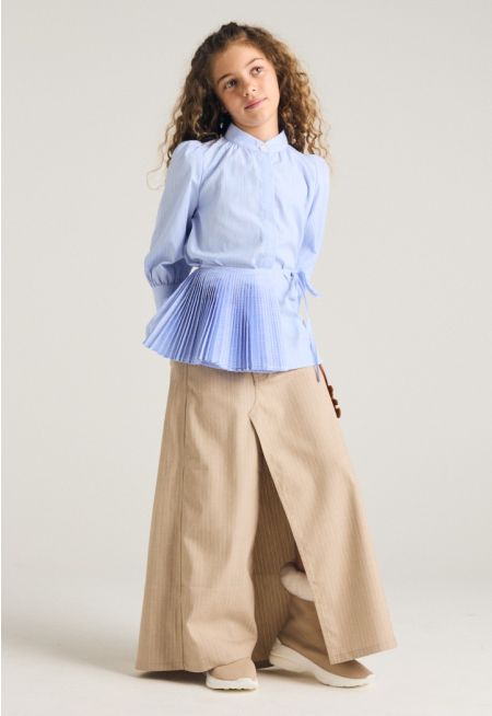 Skirt Design Striped Trouser