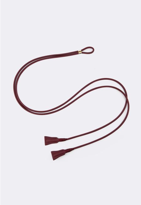 PU Leather Loop Belt
