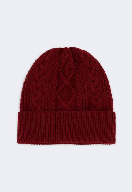 Ribbed Textured Beanie
