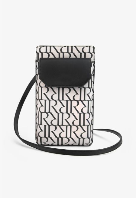 Modern Monogram Phone Bag