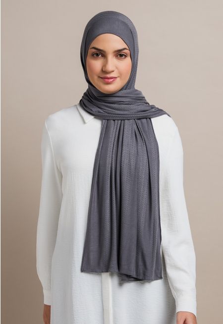 Intricate Embroidered Hijab