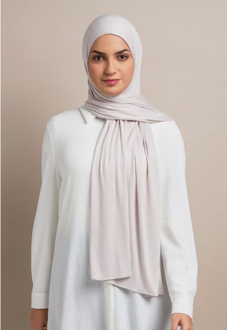Solid Double Stretch Hijab