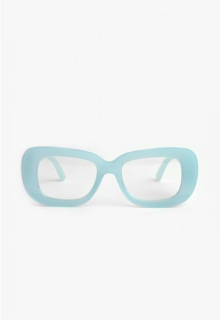 Pastel Octagonal Frame Sunglasses