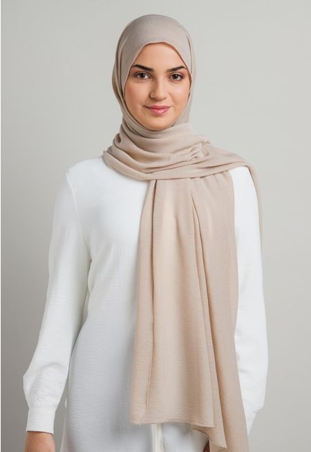 Textured Chiffon Hijab