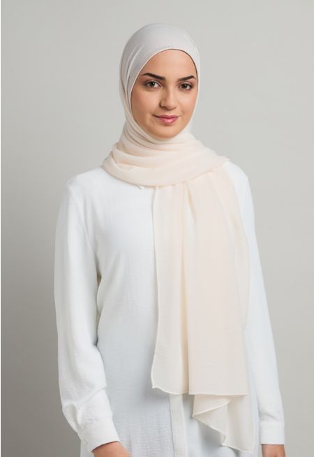 Textured Chiffon Hijab