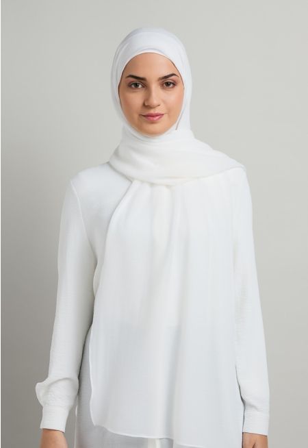 Textured Chiffon Hijab