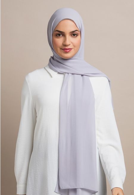 Solid Chiffon Hijab