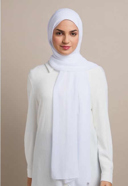 Solid Chiffon Hijab