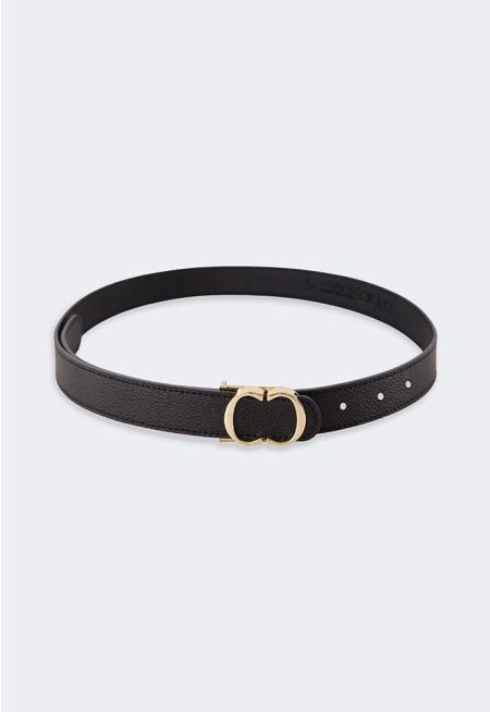 Iconic Monogram Buckle Belt
