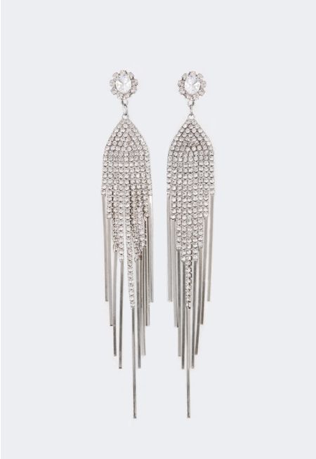 Crystal Tussles Earrings