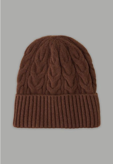 Solid Textured Beanie