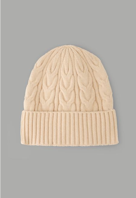 Solid Textured Beanie