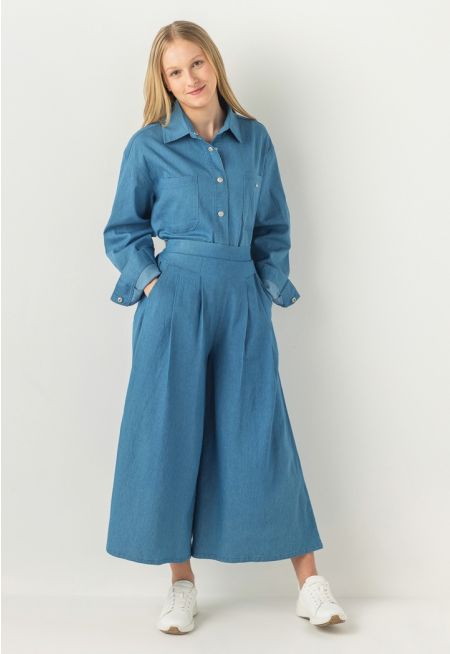 Tencel Palazzo Trousers