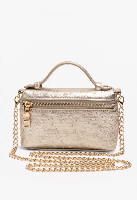Textured Mini Crossbody bag