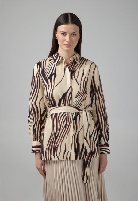 Printed Long Sleeves Shirt