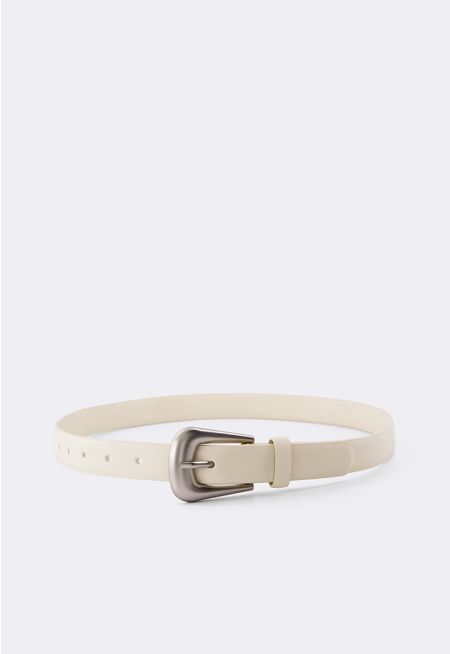 Matte Buckle Belt