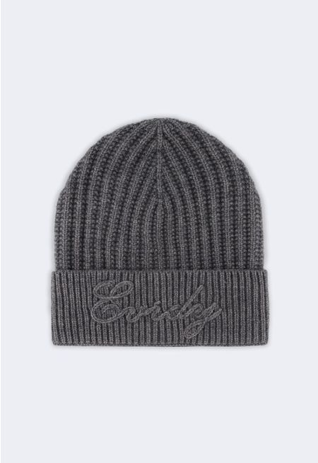 Ribbed Solid Beanie