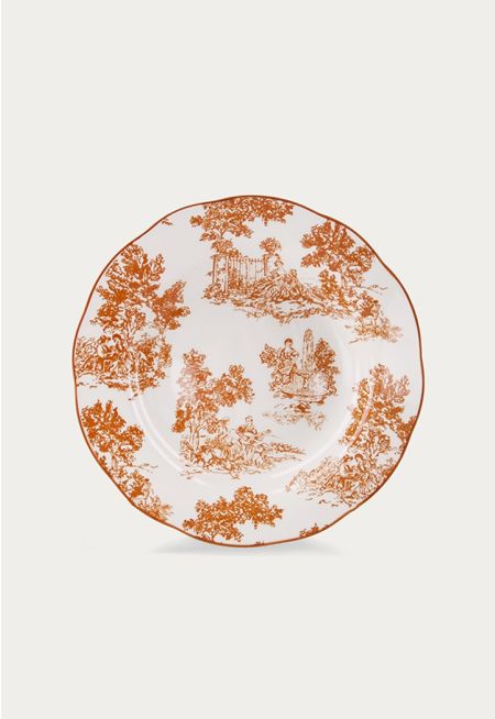 Porcelain Salad Plate 8.5 Inch Set Of 6 Pcs