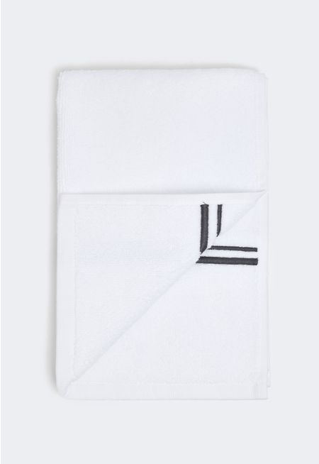 Face Towel with Piping