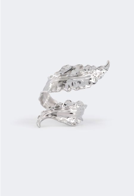 Iconic Metallic Hammered Bangle