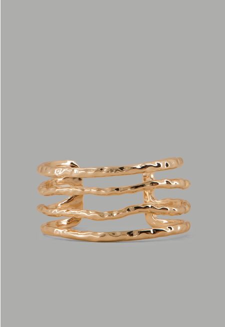 Hammered Metallic Bracelet