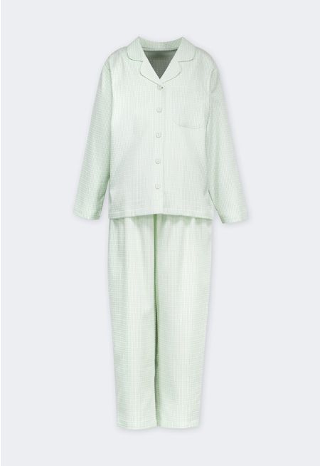 Two Toned Shirt and Pants Set (2 PCS)