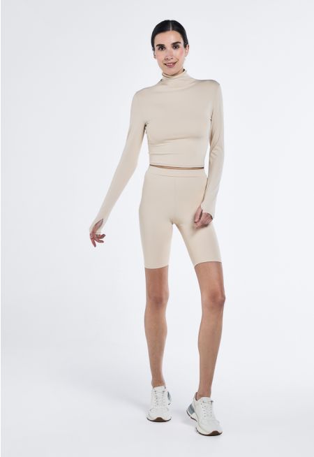 Solid Cycling Shorts 