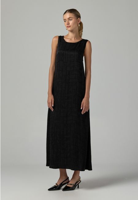 Sleeveless Texture Dress 