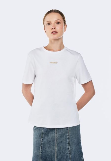 Embossed Detail T-Shirt