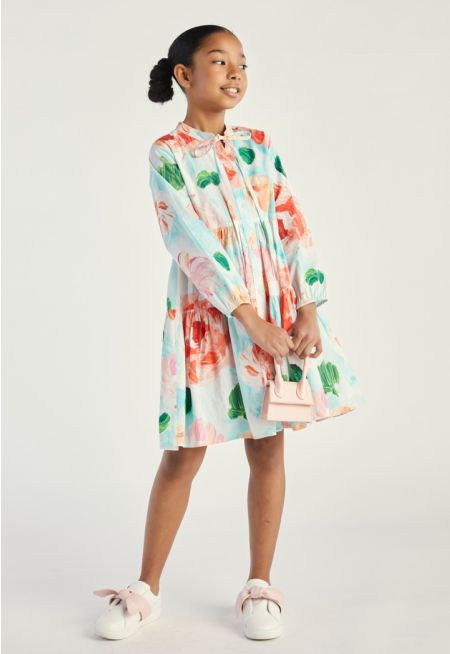 Colorful Floral Dress