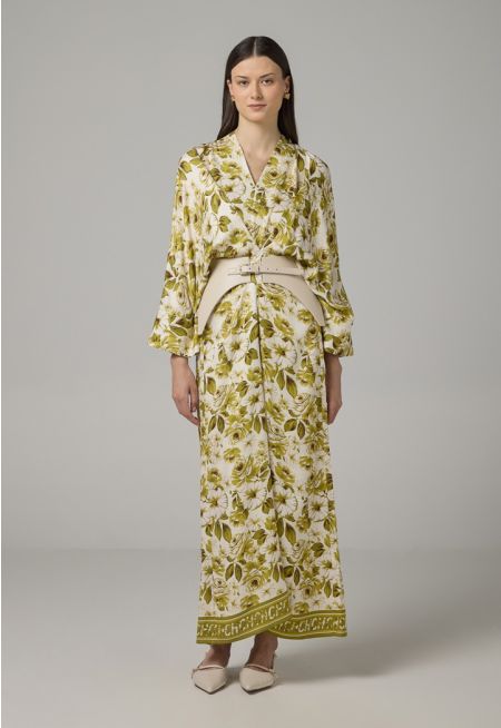 Floral Printed Maxi Dress