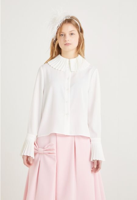 Pleated Details Shirt