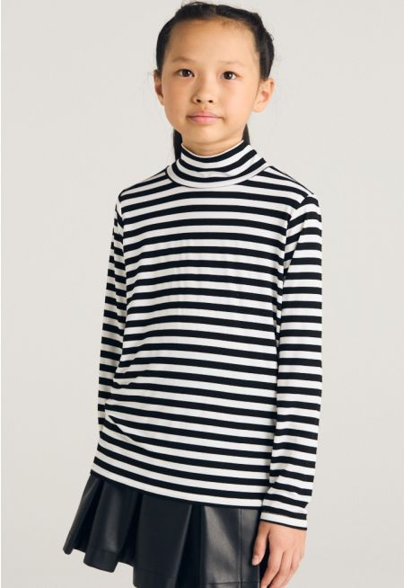 Striped Long Sleeved Top