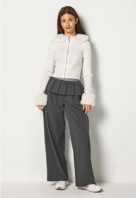 Pleated Waist Trousers