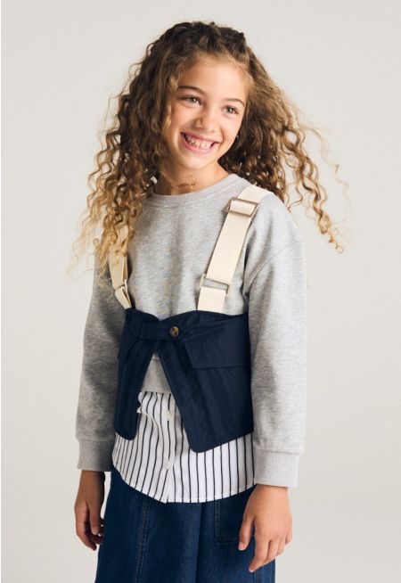 Striped Sweater Combo (2PCS)