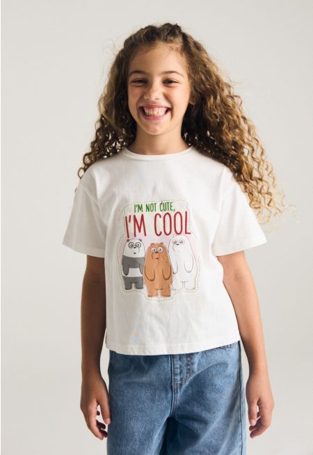 Bears Printed T Shirt