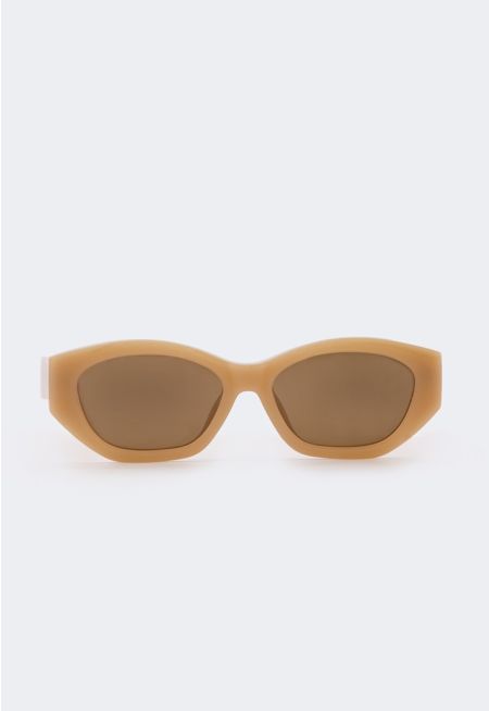 Acrylic Cat Eye Sunglasses
